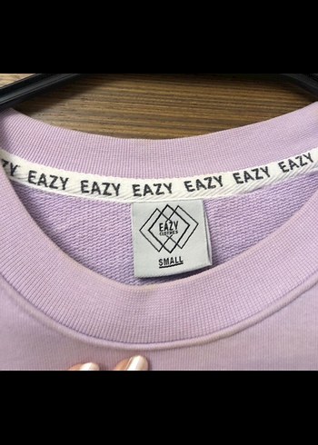 Mor Kadın Oversize Sweatshirt - Görsel 4