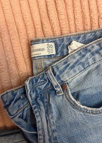 Kadın Regular Fit Kot Pantolon - Görsel 3