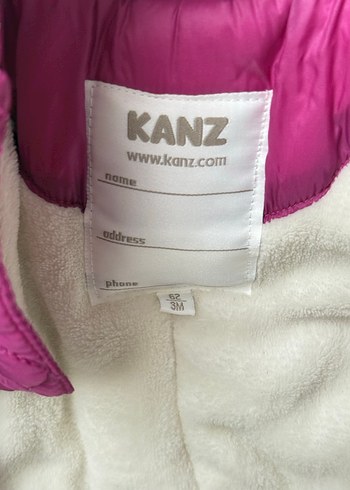 Kanz Mor Kapüşonlu Astronot Bebek Tulum - Görsel 2