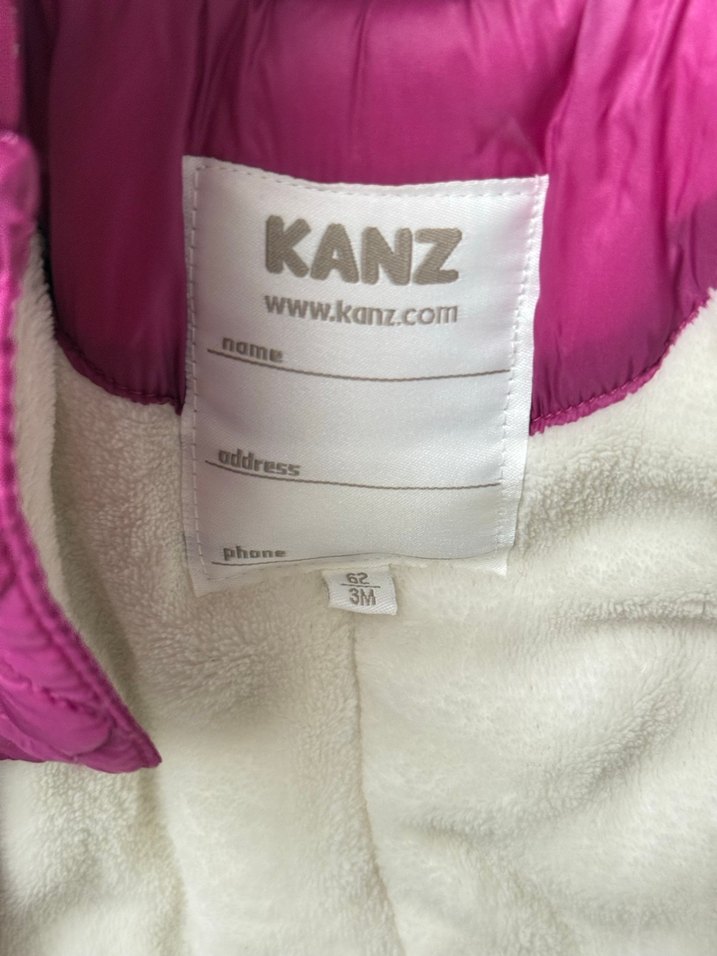 Kanz Mor Kapüşonlu Astronot Bebek Tulum - Görsel 2