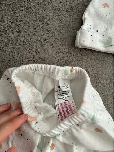 HelloBaby Ebebek yenidoğan kız bebek 2 adet pijama altı