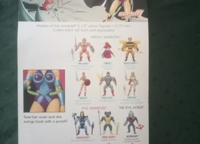 Beden Motu Super 7 Vintage style Evil-Lyn