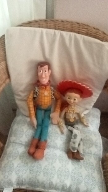 Toy Story Woody&Jessy ok peluş oyuncaklari
