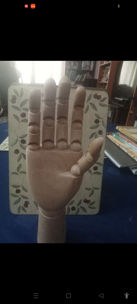 Ahşap Hareketli Parmaklı El Figürü - Görsel 4