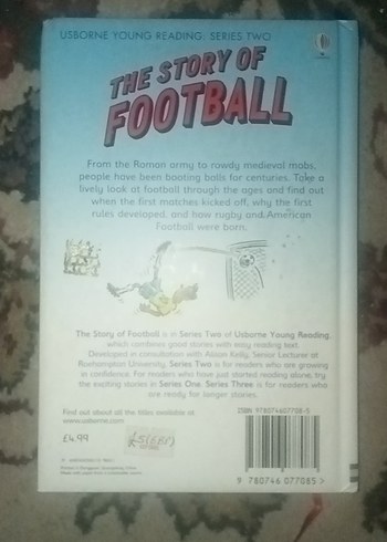 The Story of Football - Çocuk Kitabı - Görsel 2