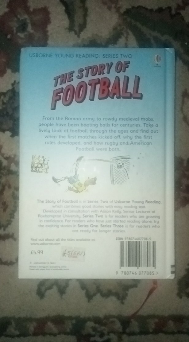 The Story of Football - Çocuk Kitabı - Görsel 2