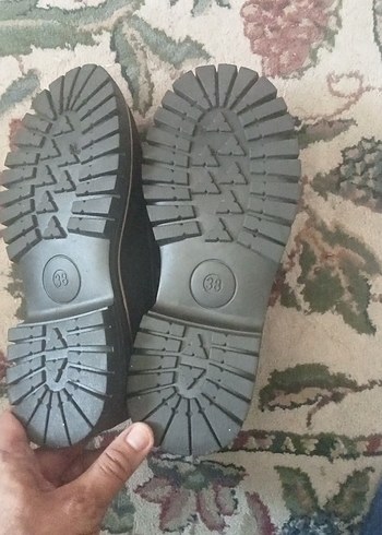 Diğer Siyah Tokalı Kadın Loafer Ayakkabı