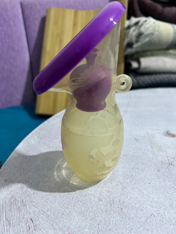 Mor Renkli Göğüs Pompası - Görsel 2