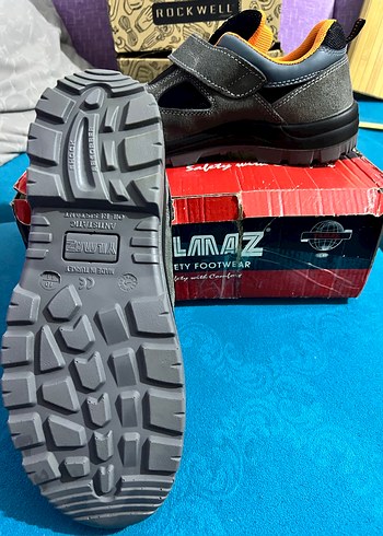 Gri Spor Erkek Outdoor Ayakkabı Velcro - Görsel 2