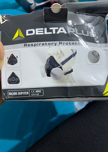 Delta Plus Gri Koruyucu Maske - Görsel 2