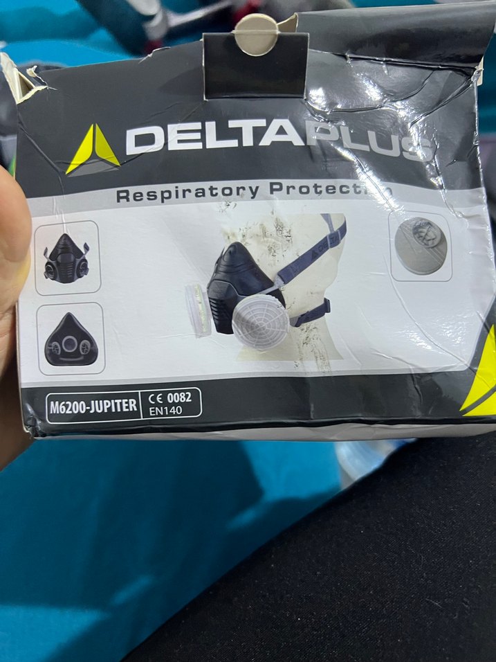 Delta Plus Gri Koruyucu Maske - Görsel 2