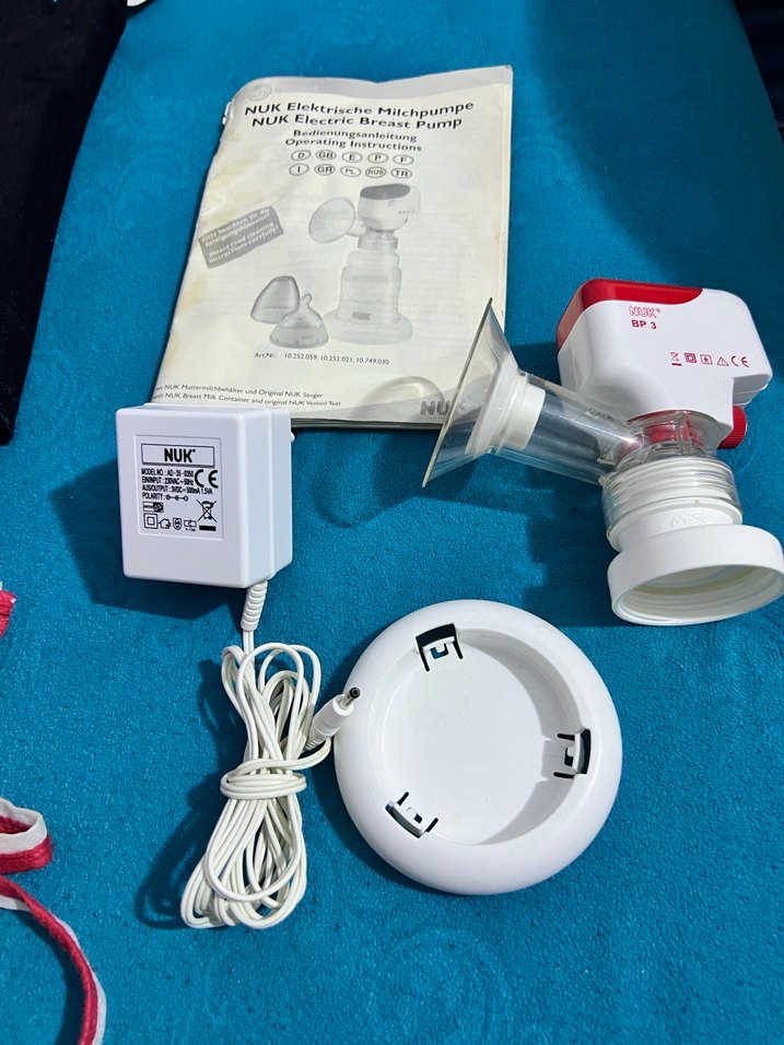 NUK Beyaz Göğüs Pompası - Görsel 2