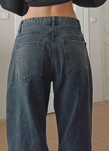 32 Beden siyah Renk koton simli pantalon
