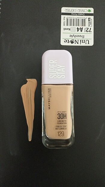 Maybelline Maybelline Stay LumiMatte Likit Fondöten 30ml 129