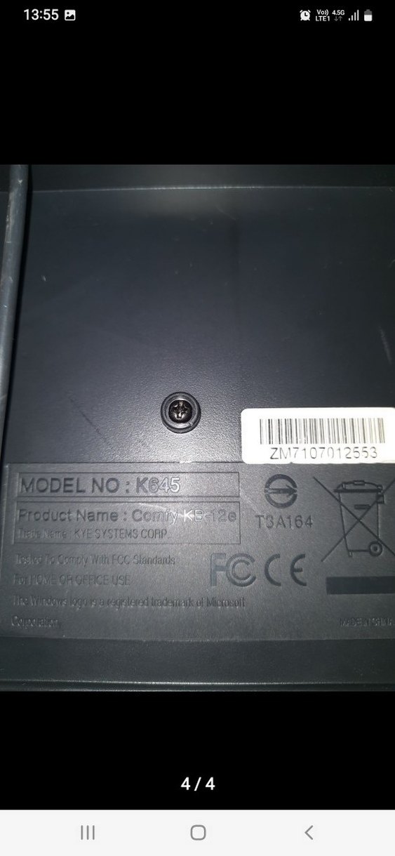 Kablolu Siyah Q Klavye - Görsel 4