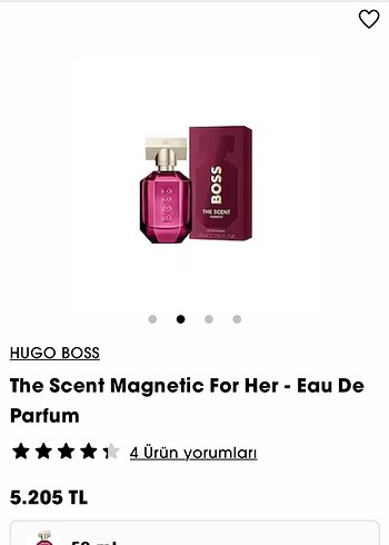 Hugo Boss The Scent Magnetic For Her 50 ml Kadın Parfüm - Görsel 2
