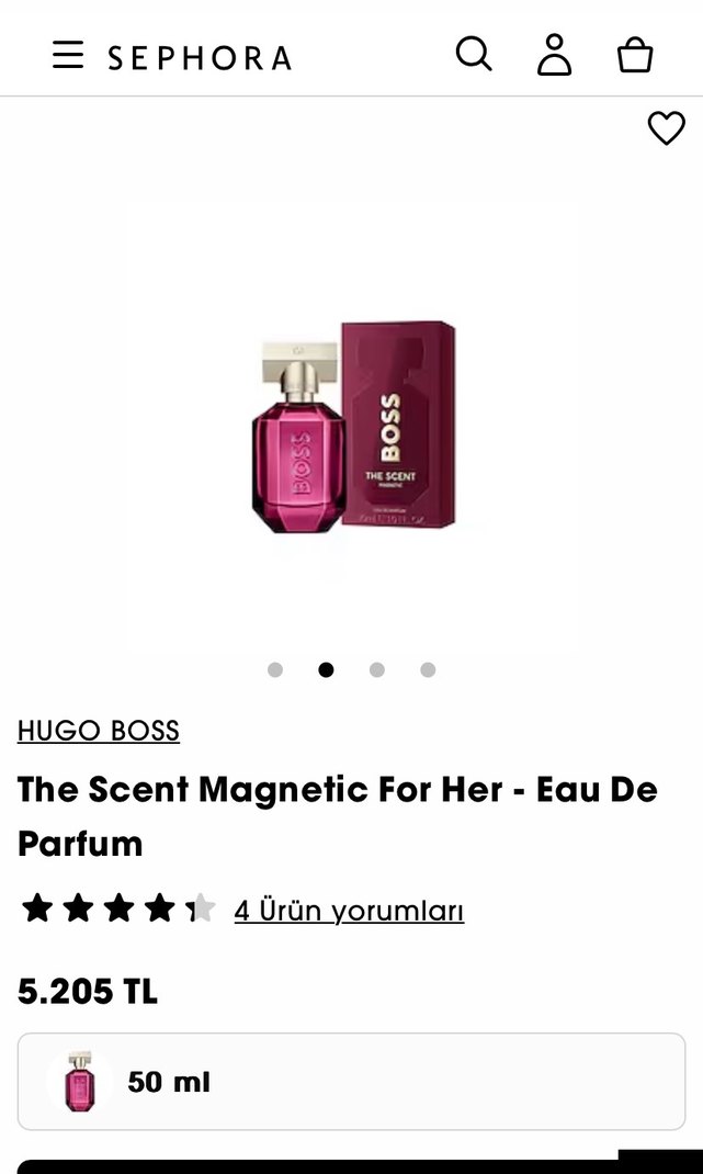 Hugo Boss The Scent Magnetic For Her 50 ml Kadın Parfüm - Görsel 2