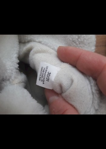 Koyu Mavi Kürklü Sıcak Ev Terliği - Görsel 5