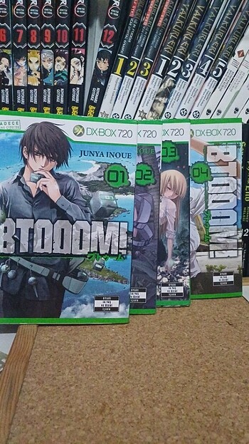 Manga Btooom! 1,2,3,4