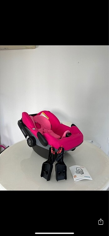 0 - 13 kg Beden pembe Renk Maxi cosi ana kucağı