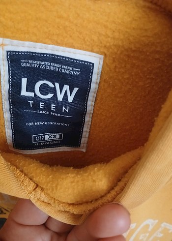 Erkek Çocuk Sarı Kapüşonlu Sweatshirt - Görsel 2