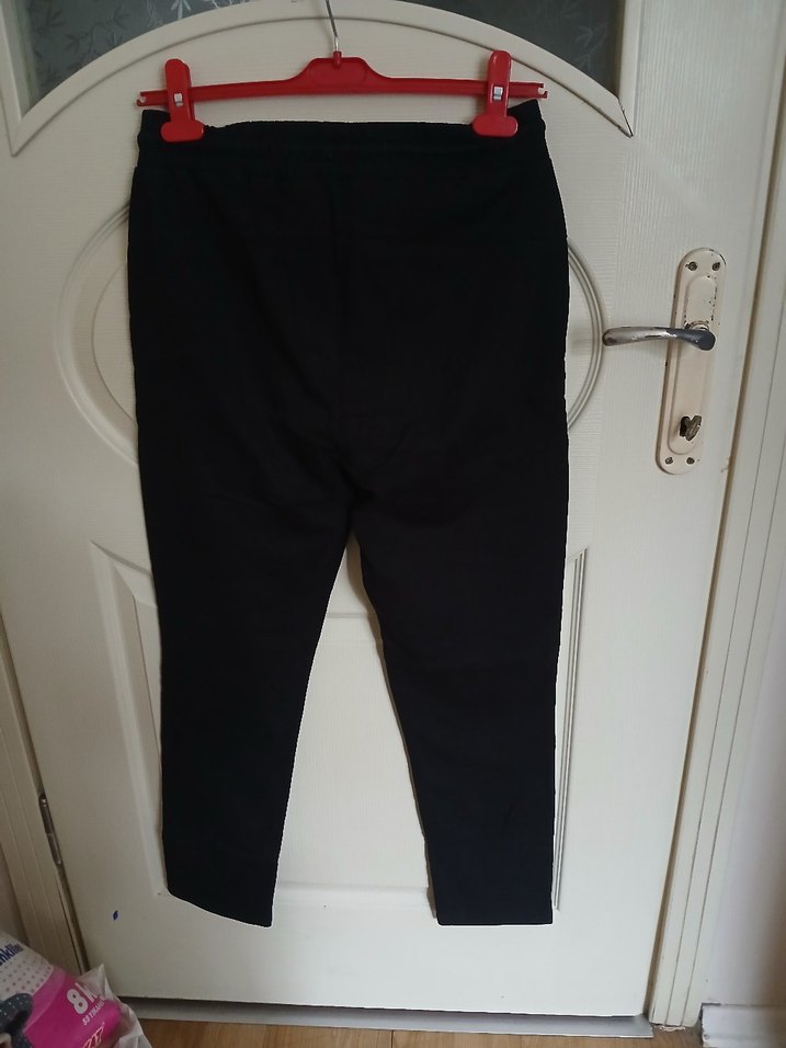 Siyah Bol Kesim pijama - Görsel 5