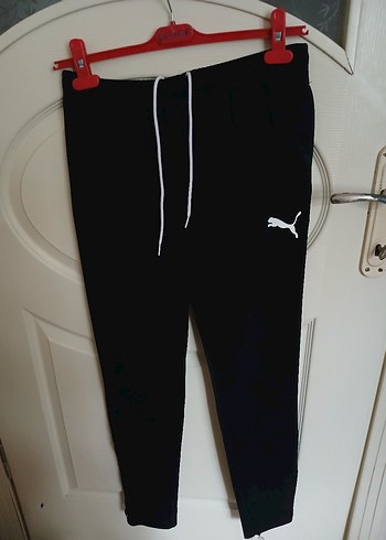 Siyah Kadın Puma Eşofman Altı Velcro - Görsel 2