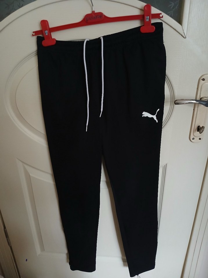 Siyah Kadın Puma Eşofman Altı Velcro - Görsel 2