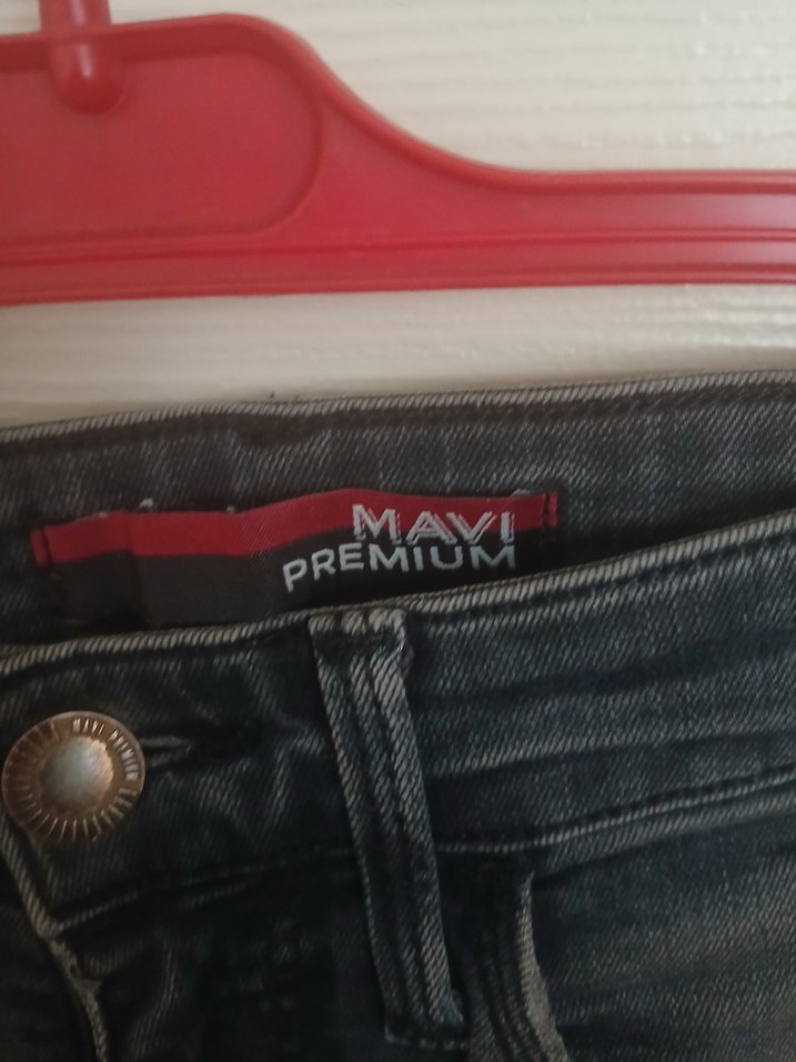 Gri Erkek Dar Kesim Denim Pantolon - Görsel 2