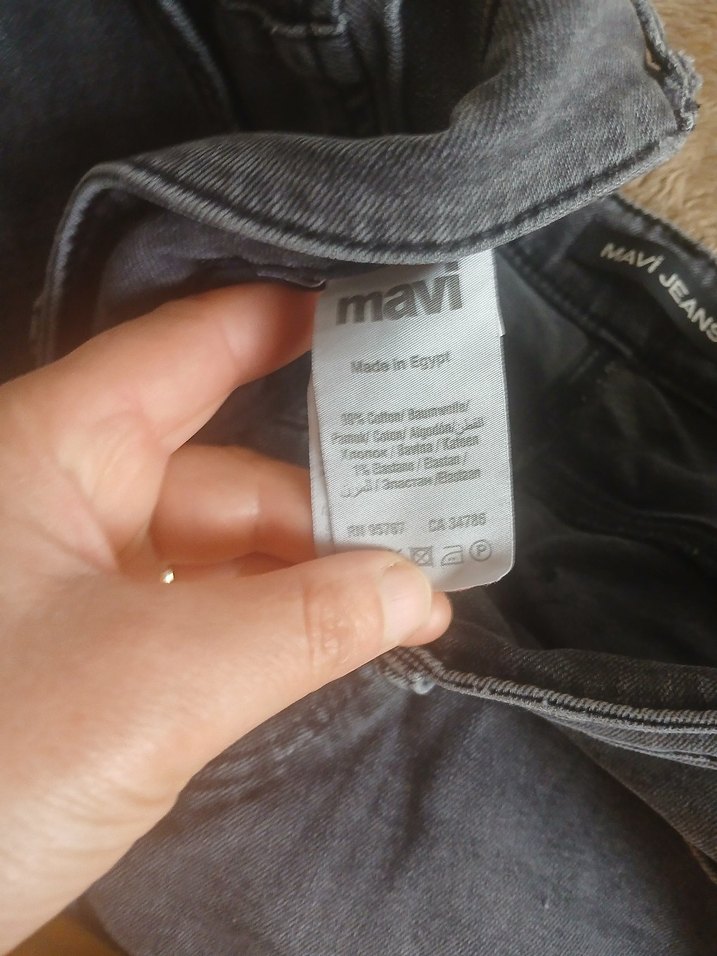 Gri Erkek Denim Bol Kesim Jean - Görsel 4