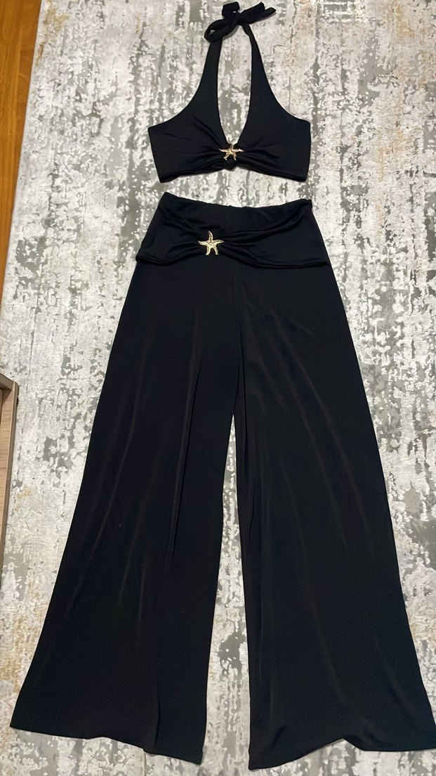 Siyah yazlık takım - Görsel 3