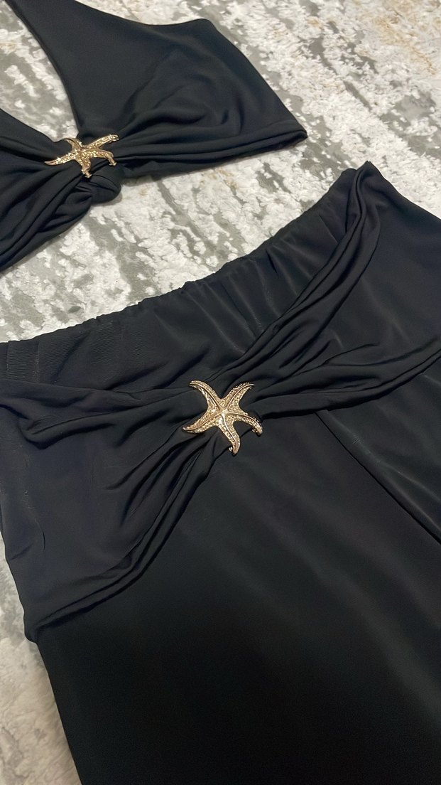 Siyah yazlık takım - Görsel 4