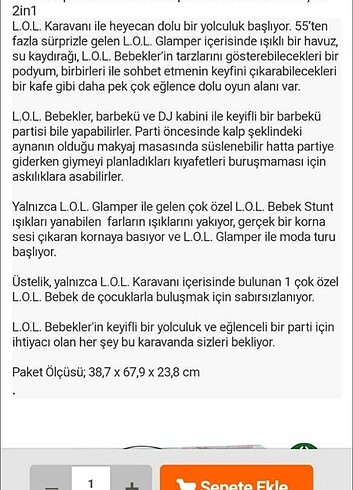  Beden LOL karavan 
