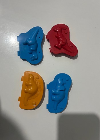Renkli Dinozor Şekilli Kalıplar - Görsel 2