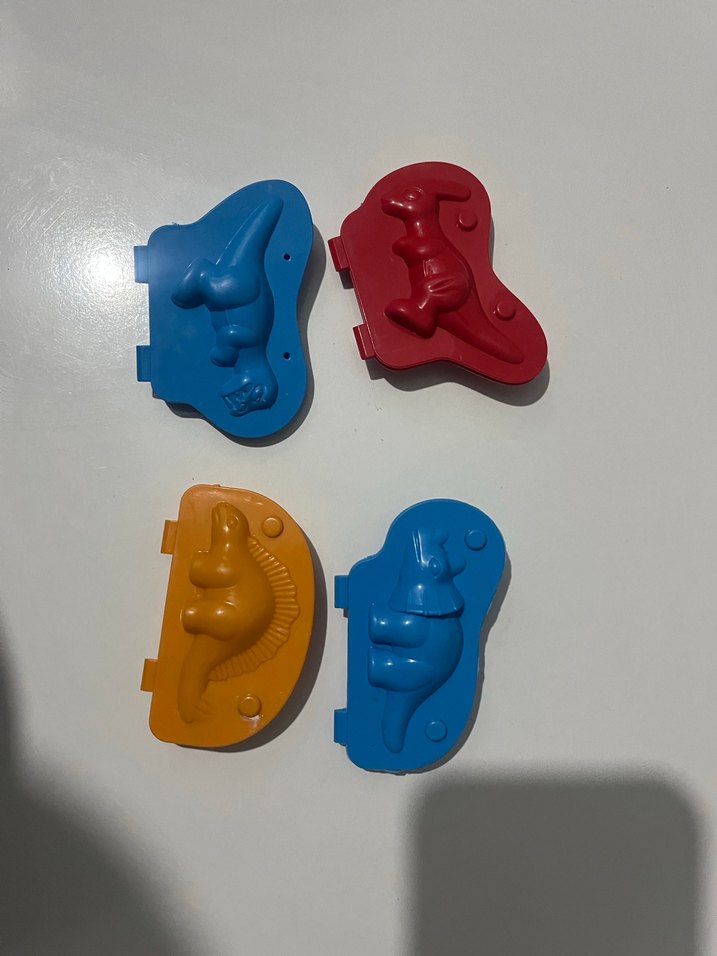 Renkli Dinozor Şekilli Kalıplar - Görsel 2