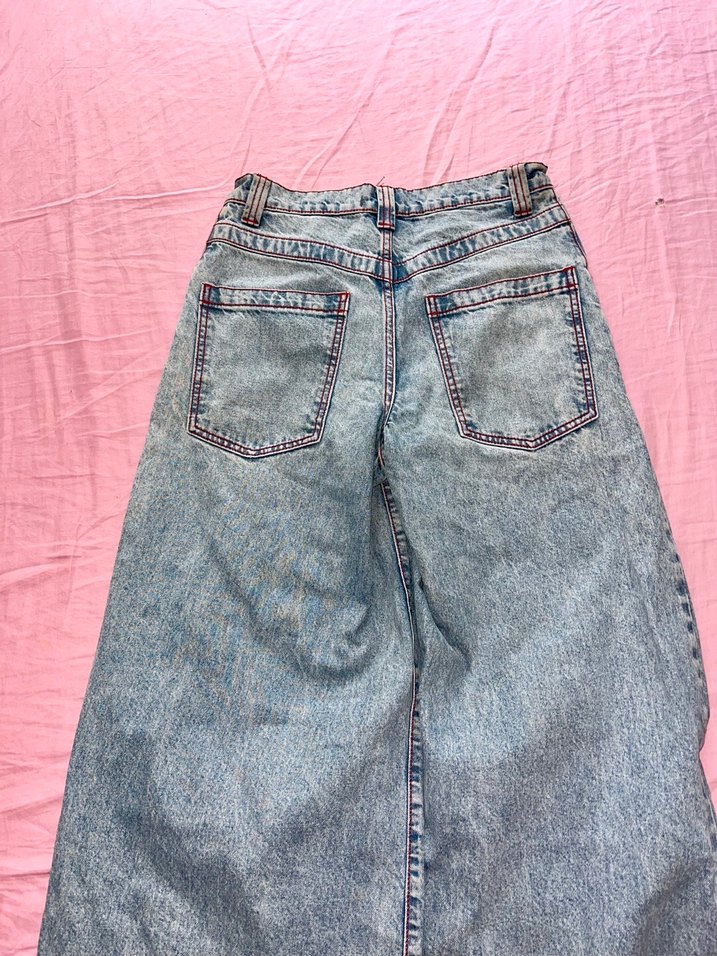 Assos baggy palazzo fit jean - Görsel 3