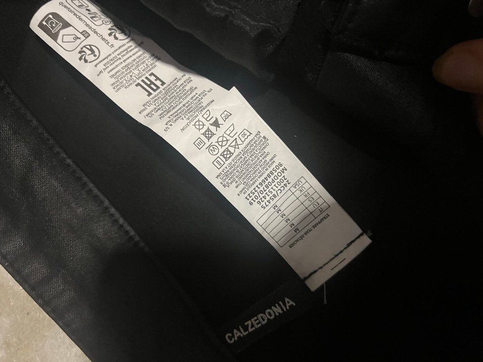 Calzedonia deri skinny jeans - Görsel 4