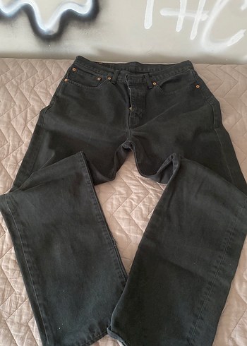 Levis Siyah Baggy Jean