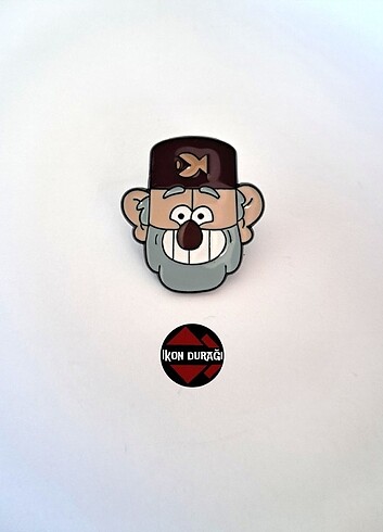 Esrarengiz Kasaba Grunkle Pin Rozet Broş