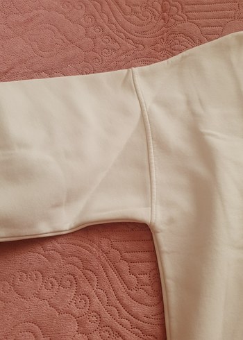 diğer Beden Beyaz Baskılı Kadın Sweatshirt
