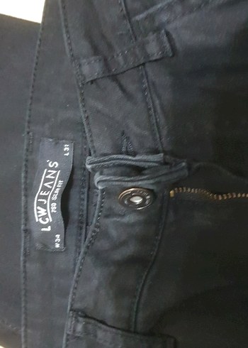 Erkek Siyah Regular Fit Kot Pantolon - Görsel 2