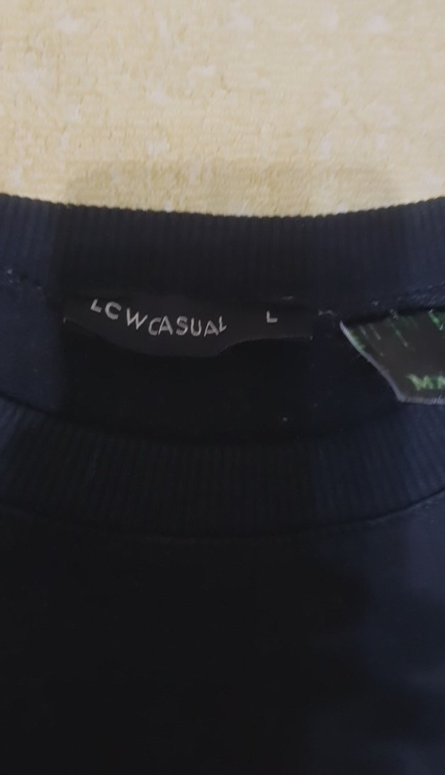 Siyah Payetli Kadın Sweatshirt - Görsel 2