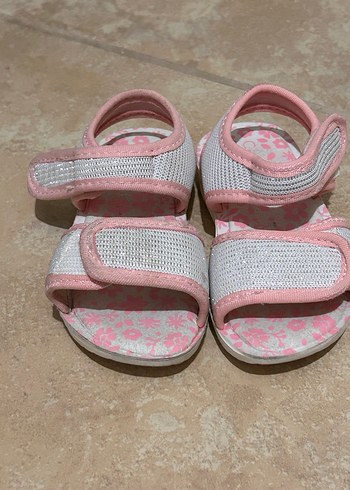 Kız Çocuk Pembe Cırt Cırtlı Terlik - Görsel 3