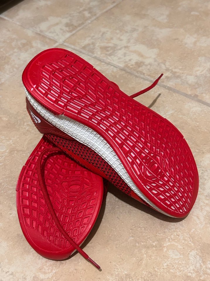 Nike Kırmızı Bağcıklı Kadın Spor Ayakkabı - Görsel 3