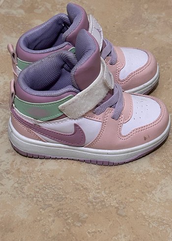 Kız Çocuk Pembe Cırt Cırtlı Spor Ayakkabı - Görsel 2