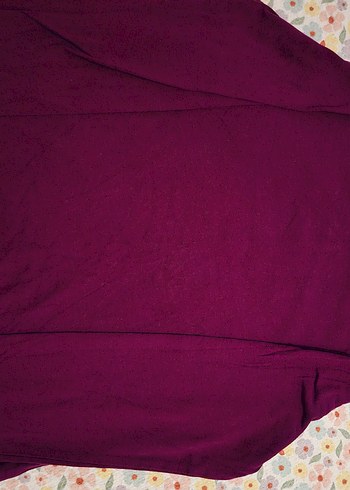 Bej Uzun Kollu Tişörtü, Baskılı, Rahat Kesim - Görsel 2