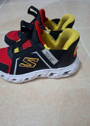 Renkli Erkek Çocuk Spor Ayakkabı Velcro - Görsel 3