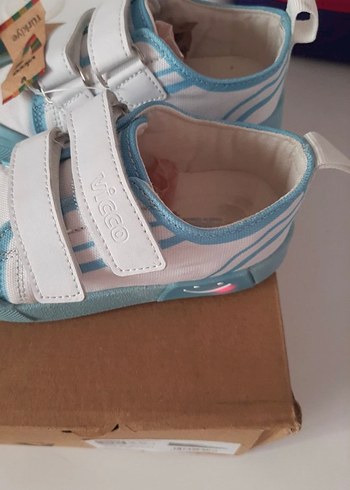 Mavi Erkek Çocuk Cırt Cırtlı Spor Ayakkabı - Görsel 2