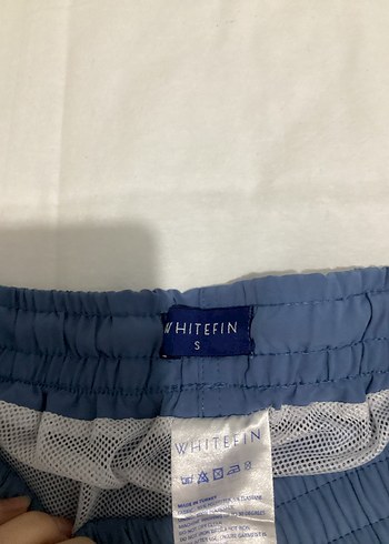 Erkek Mavi Mini Rahat Kesim Mayo Şortu - Görsel 3