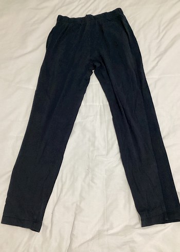 Lacivert Keten erkek Rahat Kesim Pantolon - Görsel 3